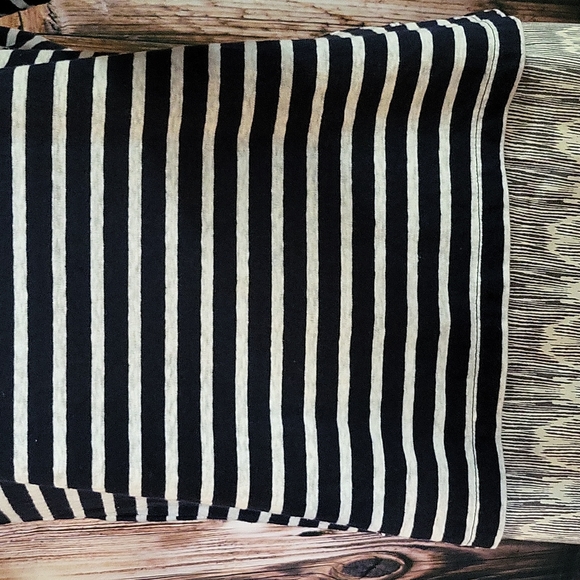 J.Crew Women's Long Sleeve White & Navy Striped Top Size S - Picture 2 of 11